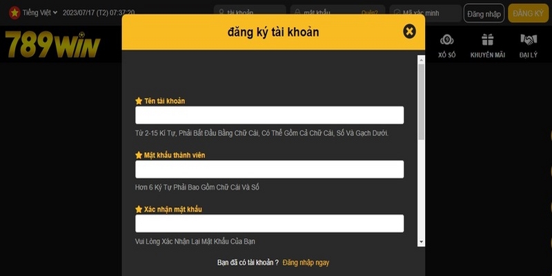 Cách Đăng Ký 789Win Dễ Dàng Cho Người Mới Bắt Đầu