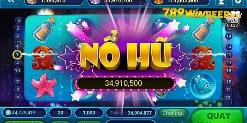 3 trò chơi nổi trội tại sảnh quay số 789WIN